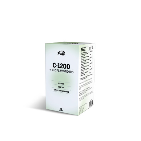 VITAMINA C - 1200 + BIOFLAVONOIDES PWD 90 CAPSULAS